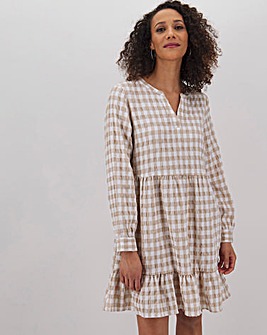 Vero Moda Short Check Smock Dress