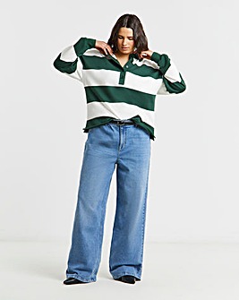 Light Wash 99/1 Slouchy Wide Leg Jeans