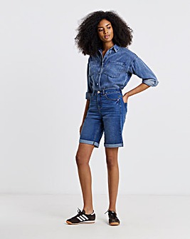 Mid Wash 24/7 Knee Short