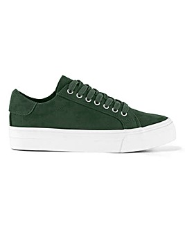 wide fit flatform trainers