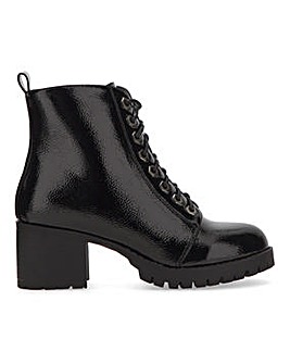 lace up ankle boots wide fit