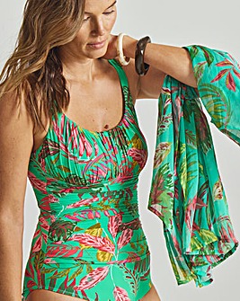 MAGISCULPT Full Contour Ruched Shaping Swimsuit