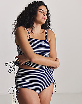 MAGISCULPT Firm Control Stripe Adjustable Bikini Shorts