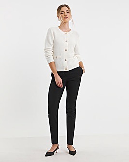 MAGISCULPT Tapered Leg Trousers Regular Length