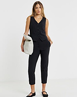MAGISCULPT Tapered Leg Trousers Regular Length