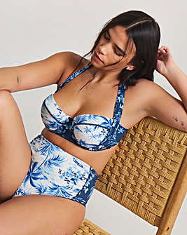 Figleaves Tummy Control Lisbon High Waisted Bikini Bottoms