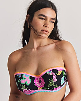 Figleaves Bandeau Underwired Bikini Top