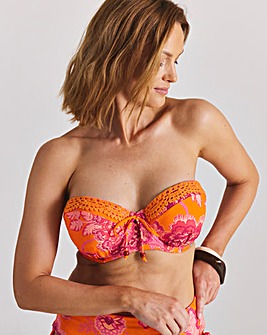 Figleaves Underwired Bandeau Bikini Top