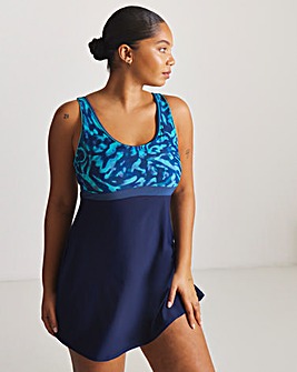Sports Swimdress With Shorts