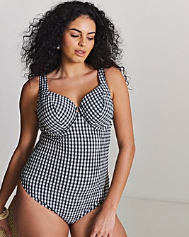 MAGISCULPT Gingham Underwired 360 Degree Shaping Swimsuit