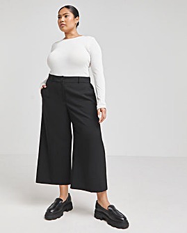 Culotte Tailored Workwear Trousers