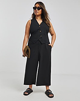 Culotte Tailored Workwear Trousers