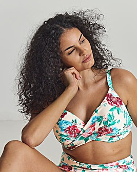 MAGISCULPT Twist Front Plunge Underwired Bikini Top