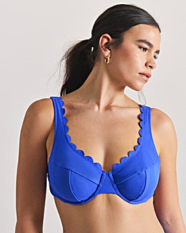 MAGISCULPT Scalloped Edge Underwired Bikini Top