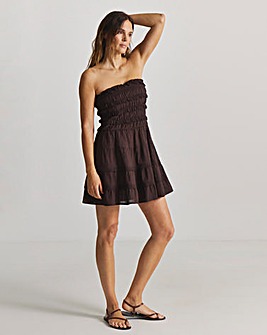 Beach To Beach Bandeau Mini Beach Dress