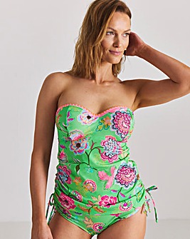 Figleaves Bandeau Underwired Tankini Top