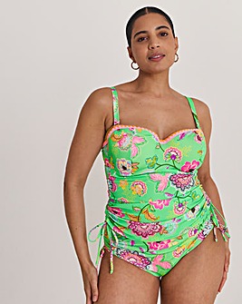 Figleaves Bandeau Underwired Tankini Top