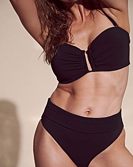 Anthology Ribbed Fold Bikini Bottoms