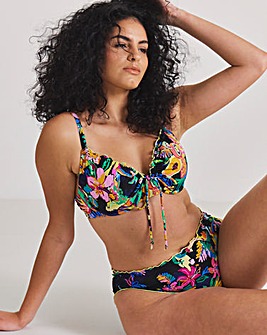 Fruit Print Underwired Bikini Top