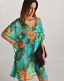 MAGISCULPT Embellished Beach Kaftan