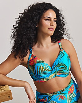 MAGISCULPT Twist Front Underwired Bikini Top