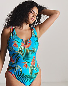 MAGISCULPT Medium Control V Wire Detail Swimsuit