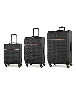 Rock Jewel 3 piece Luggage Set