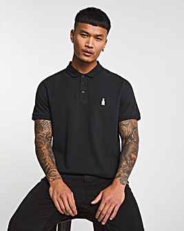 Tequila Embroidered Polo Long