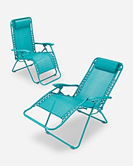 Pair of Zero Gravity Chairs