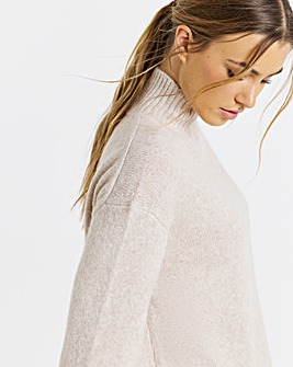 Sweaty Betty Alpine Wool Funnel Neck Jumper