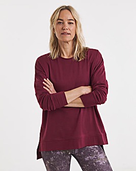 Sweaty Betty After Class Open Back Tie Sweatshirt
