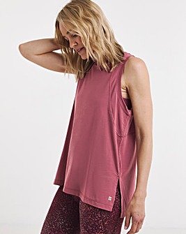 Sweaty Betty Elevated Cotton Boxy Sleeveless Tank