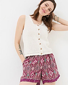 FatFace Ella Knitted Tank Top