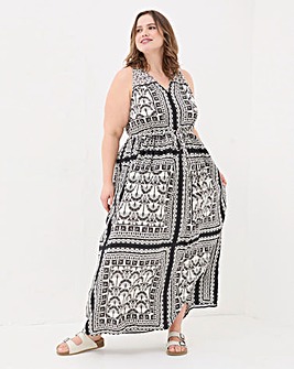 FatFace Maya Palace Scarf Maxi Dress