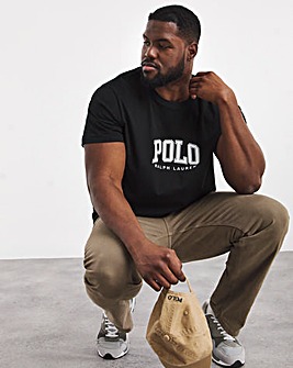 Polo Ralph Lauren Black Short Sleeve Logo T-Shirt