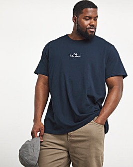 Polo Ralph Lauren Central Script Logo Navy T-Shirt