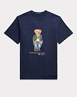 Polo Ralph Lauren Navy Bear Short Sleeve T-Shirt