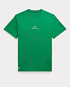 Polo Ralph Lauren Central Script Logo Green T-Shirt