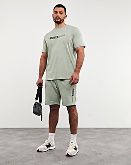 Jack & Jones Short Sleeve Crew Neck T-Shirt and Short Set