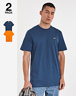 Joe Browns 2 Pack T-Shirt Long Length