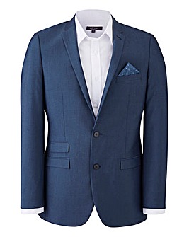 Blue Suit Jacket Long