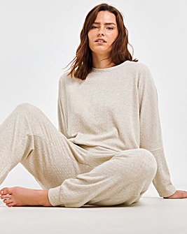 Pretty Secrets Cable Knit Lounge Set