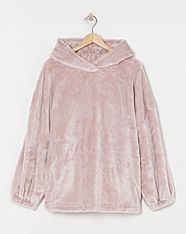 Pretty Secrets Bell Sleeve Fleece Lined Lounge Hoodie