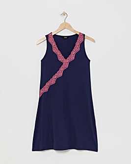 Pretty Secrets Cool Stretch Lace Hidden Support Nightie