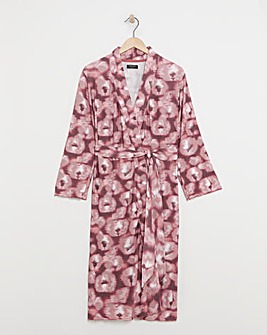 Plisse Kimono Dressing Gown