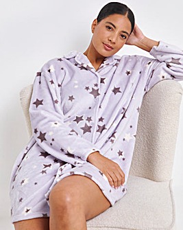 Pretty Secrets Fleece Nightshirt