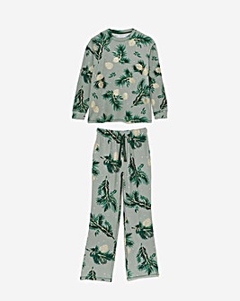 Supersoft Christmas Foil Print Twosie