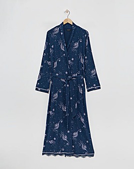 Pretty Secrets Cool Stretch Lace Dressing Gown