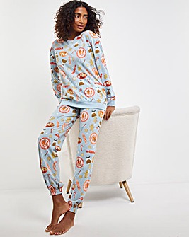 Pretty Secrets Christmas Family Pyjama - Ladies