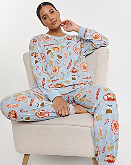 Pretty Secrets Christmas Family Pyjama - Ladies